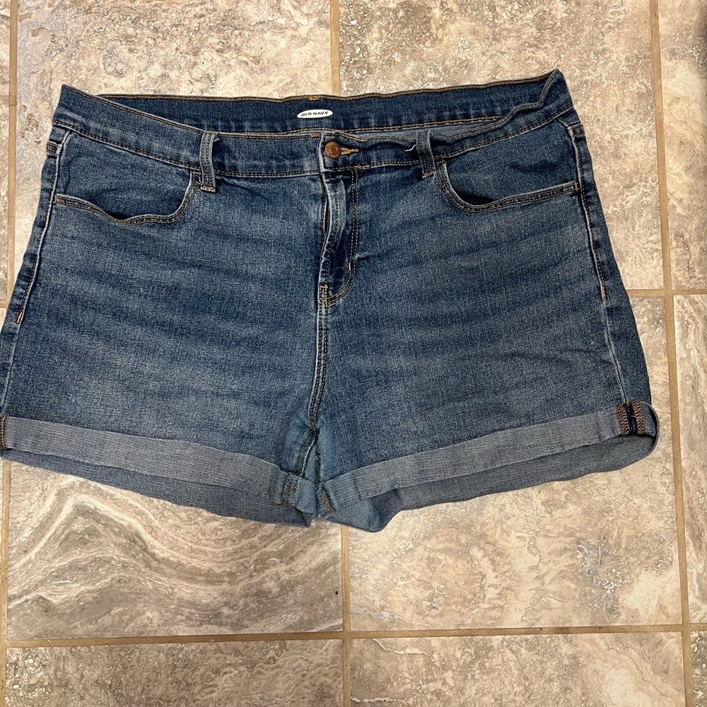 OLD NAVY Denim Blue Women's Shorts